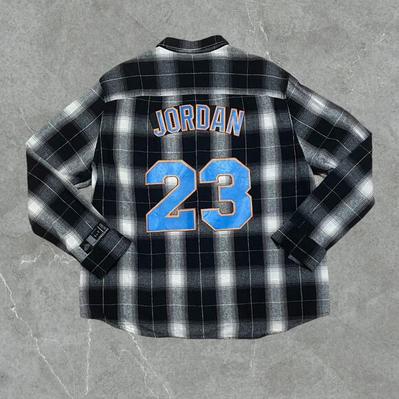 Basketball Flannel Spacejam Jordan 23 - Picture 2 of 2